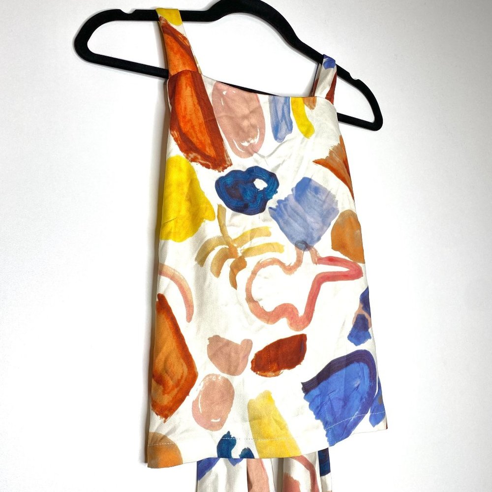 Haute Rogue Abstract Print Top - Picture 2 of 8